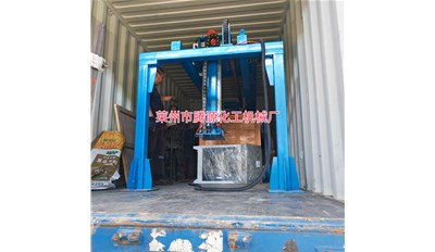 出口沙特人造石設備第二個集裝箱成功發貨 需要同款產品可以聯系崔經理18660565922